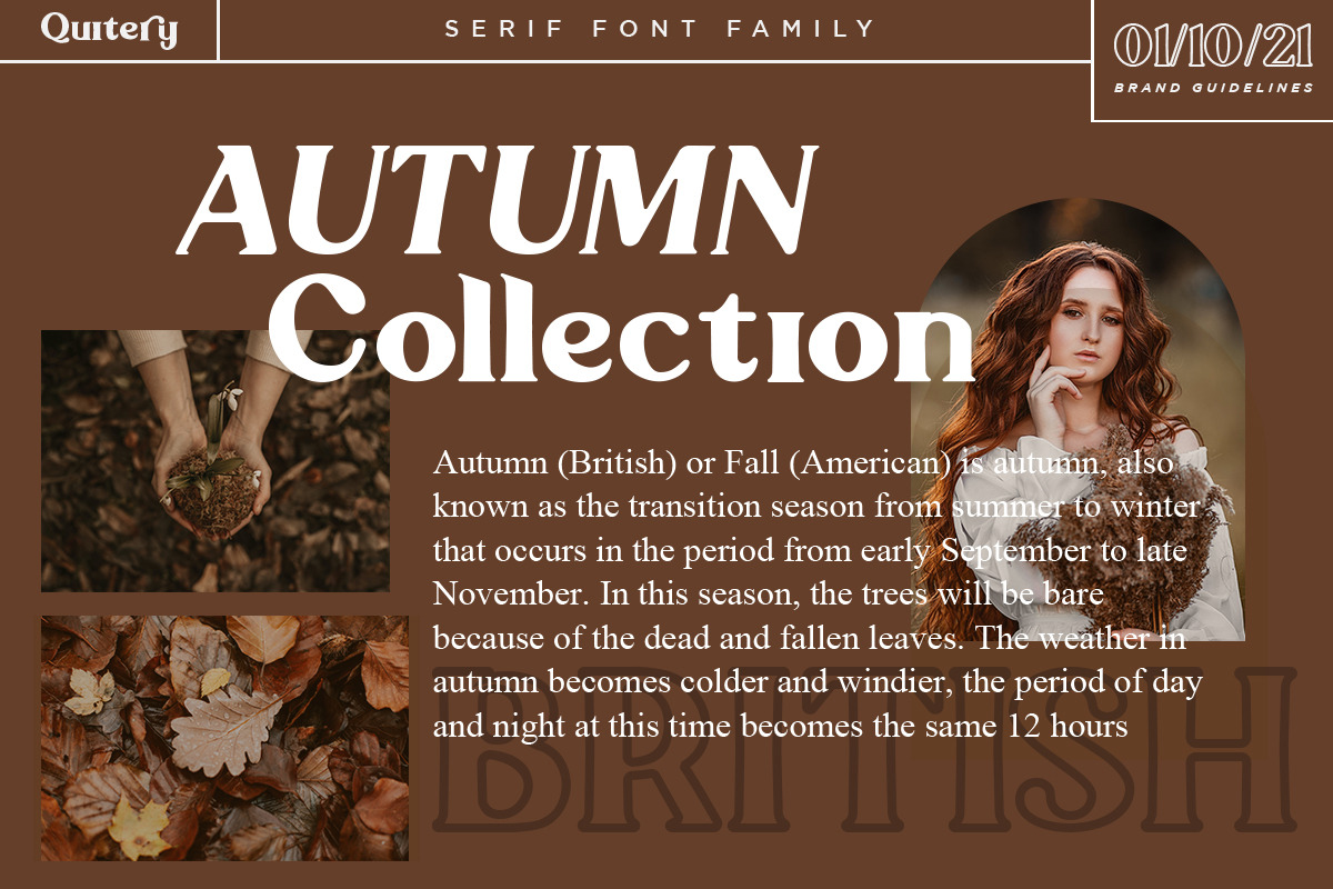 Quitery Serif Typeface Family, a Serif Font by Say Studio (Photo 4 of 13)