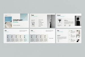 Company Profile Presentation Design