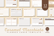 PLANNER CANVA TEMPLATE, a Stationery Template by The Little Lily Studio (Thumbnail 1 of 5)