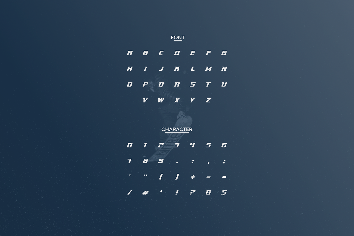 Guroba - Modern Sports Typeface, a Serif Font by garismantra (Photo 4 of 4)