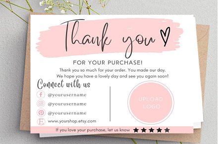 Digital Thank you Cards Business Tem, a Business Card Template by MORION