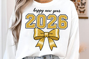 Happy New Year Glitter Coquette PNG, an Illustration by SinaCreation (Thumbnail 5 of 10)