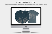 Next Level 6010 Mockups, a Shirt Mockup by Photific (Thumbnail 3 of 6)