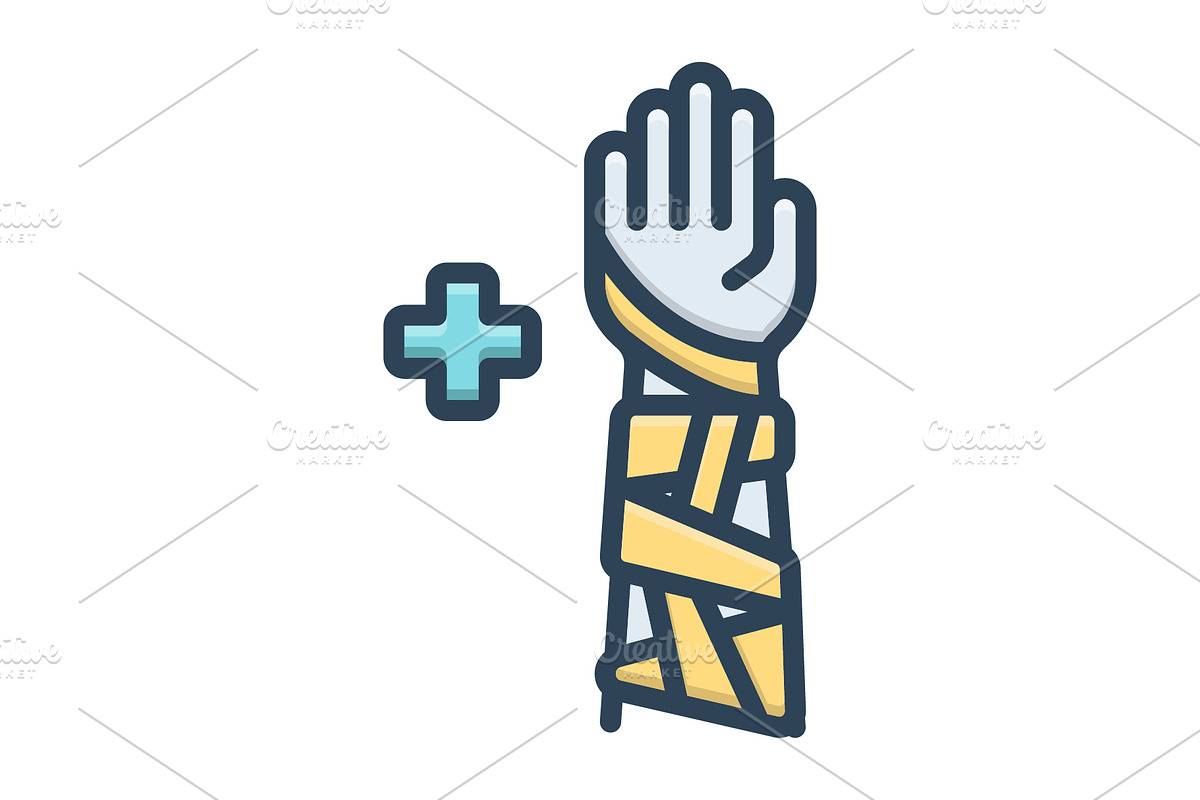 Boner pain color icon, a Duotone Icon by Creative priyanka