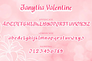 Janytha Valentine, a Handwritten Font by Yoga Letter (Thumbnail 5 of 6)