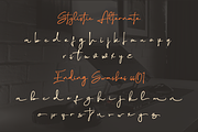 Rethinker - Stylish Signature, a Script Font by Dumadistyle (Thumbnail 6 of 9)