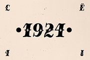 Magic Dust - vintage display font, a Blackletter Font by doffdog (Thumbnail 4 of 8)
