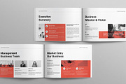 Business Plan Template Landscape, a Brochure Template by Work-Envance (Thumbnail 4 of 10)