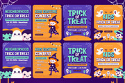 Trick Or Treat Instagram Post, a Social Media Template by Graphr (Thumbnail 2 of 2)