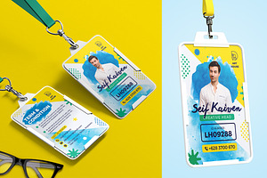 ID Card, a Stationery Template by Aarley Kaiven