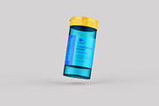 Transparent Plastic Bottle Mockup, a Product Mockup by Illusiongraphic (Thumbnail 4 of 20)