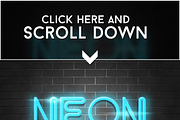 Neon Text Effects, an Advertising Mockup by Krukowski Graphics (Thumbnail 2 of 3)