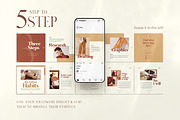 Instagram Creator For Coach CANVA PS, a Social Media Template by Eviory (Thumbnail 15 of 57)