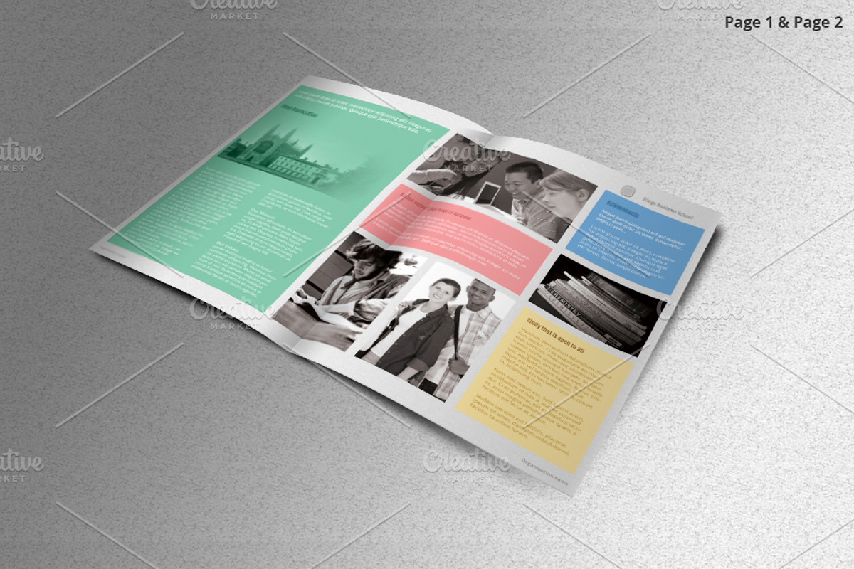 Bi fold Informative Brochure, a Flyer Template by Aabhaas (Photo 4 of 4)