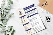 Professional Application CV Template, a Print Template by Snapybiz (Thumbnail 3 of 10)