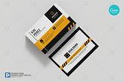 Construction Canva Business Card 17, a Business Card Template by PSDPixel (Thumbnail 2 of 4)