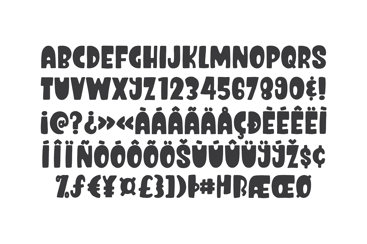 Rain or Shine Font + Doodles! preview 8