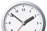 Wall mounted digital clock. Vector i, a Graphic by katykin (Thumbnail 5 of 5)