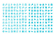 180 Beauty and Spa Material Icons, a Solid Icon by Creative Stall (Thumbnail 2 of 5)