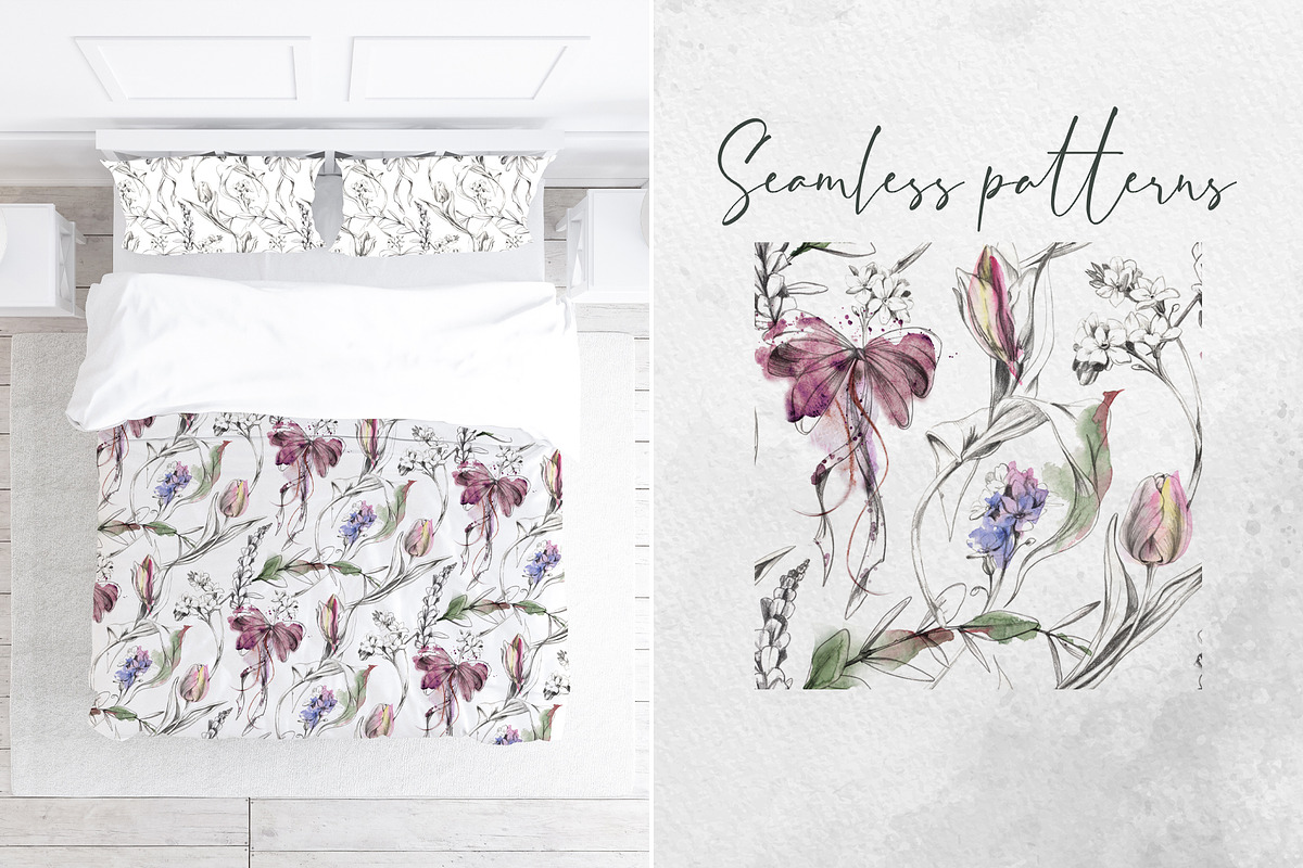 Spring tulip letters, an Object Illustration by MsFlaffy (Photo 13 of 14)