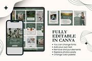 50 Natural Posts Portrait Canva, a Templates & Theme by TemplateCastleStore (Thumbnail 9 of 9)