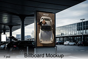 Billboard Mockup, an Advertising Mockup by Aquarianz Studio (Thumbnail 1 of 8)
