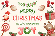 Christmas Winter Font, a Handwritten Font by MyFontsShop (Thumbnail 2 of 9)