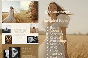 Boho Therapist Squarespace Template, a Squarespace Template by Sofia Designs (Thumbnail 3 of 8)