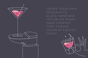 Clink Glass Collection, a Food Illustration by Anna (Thumbnail 2 of 8)