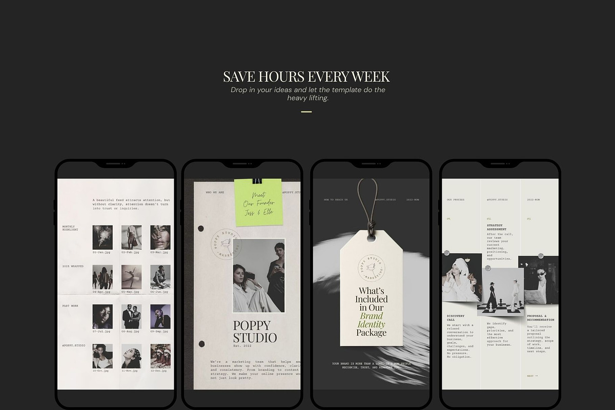 Minimalist Editorial Instagram Post, a Social Media Template by And Done Studio (Photo 8 of 8)