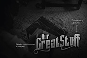 Pindunk Decorative Typeface, a Serif Font by Vacatype Co. (Thumbnail 4 of 5)
