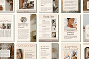 Neutral Canva Workbook Template, a Presentation Template by Solana Creative Co. (Thumbnail 1 of 8)