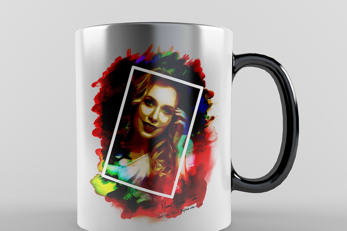 Art Stick Photo Template, an Action Add-On by MRI STUDIO (Photo 5 of 10)
