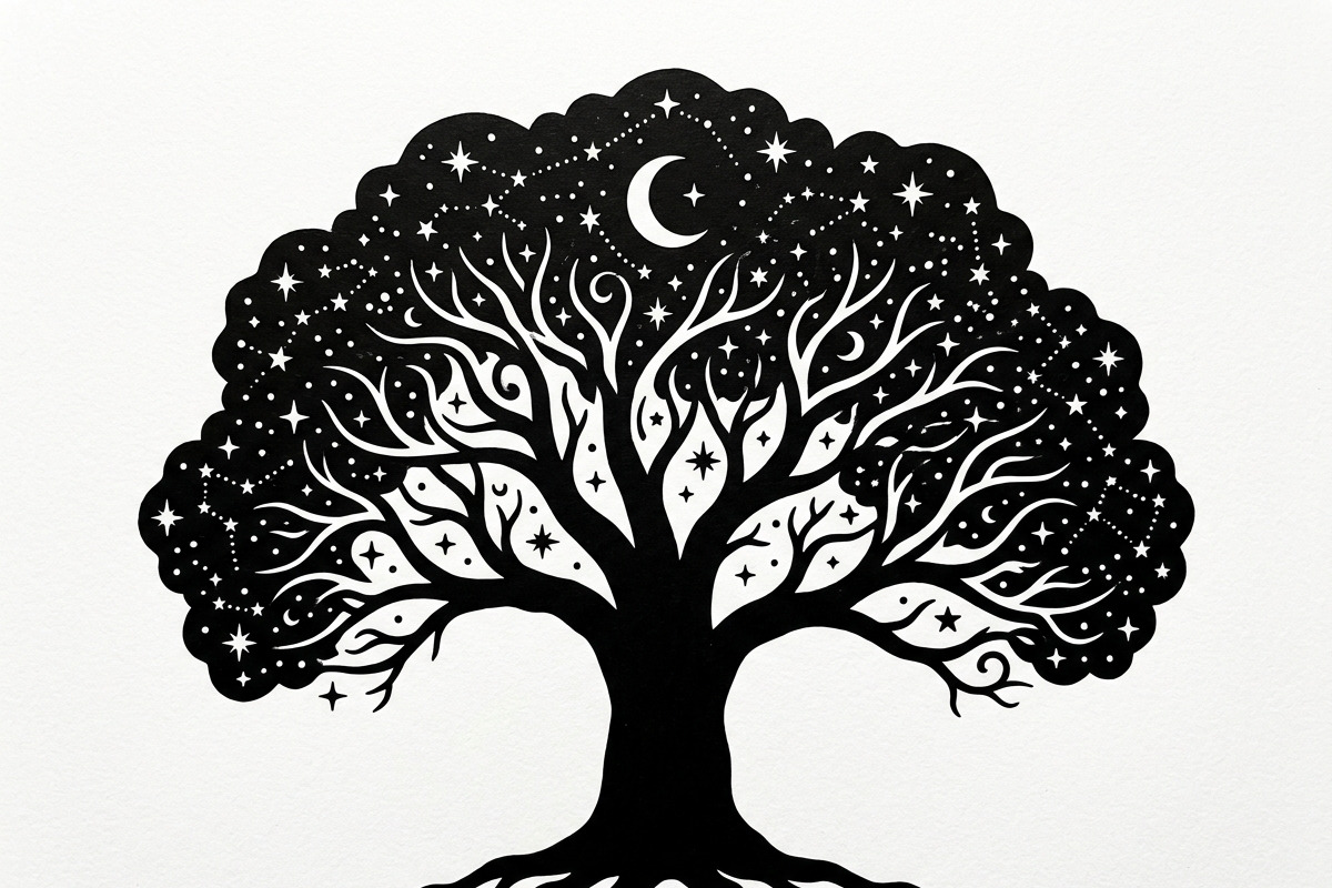 Elegant dream tree silhouette design, a Healthcare Illustration by Amazin_art (Photo 40 of 49)