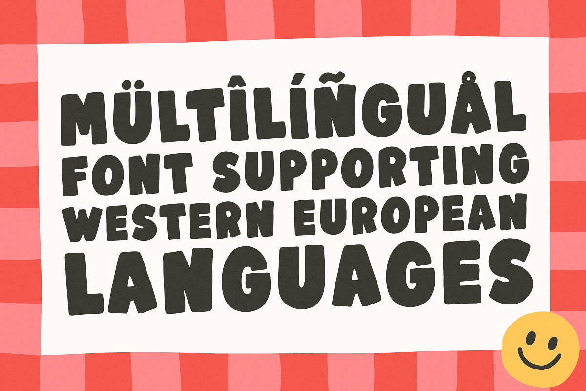 Great News - A Chunky Bold Font, a Sans Serif Font by Happy Type Club (Photo 3 of 6)