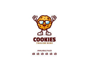 Cookies Mascot Logo, a Design Template by artchiles_design