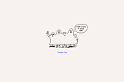 Spooky funny vector illustration, an Illustration by dicreate (Thumbnail 11 of 11)