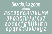 Beachy Lagoon - A Modern Handwritten, a Handwritten Font by Marvadesign (Thumbnail 2 of 5)