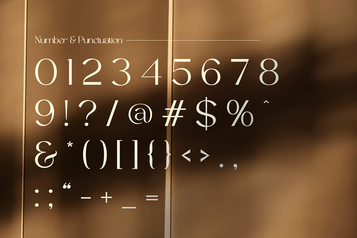 Nocelia - Luxury Sans Serif Font, a Sans Serif Font by Flawless And Co (Photo 8 of 10)
