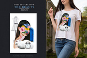COLLAGE CREATOR «THE BEAUTY», an Object Graphic by WildStrawberry Magic (Thumbnail 14 of 30)