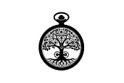 Steampunk Tree of Life Symbol Bundle, an Illustration by yasushie (Thumbnail 17 of 31)