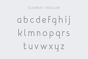 ELISABETH | FONT, a Sans Serif Font by kadusupanik (Thumbnail 4 of 5)