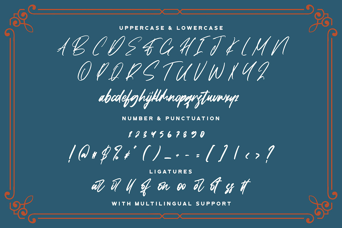 Falcon Harfing - Bold Script Font, a Script Font by StringLabs (Photo 13 of 14)