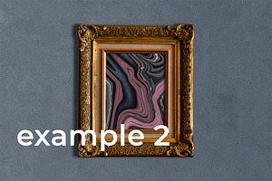 4:5 Vintage Frame Mockup