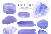 Periwinkle Violet Watercolor Washes, a Texture Graphic by Kolorata Art (Thumbnail 3 of 5)