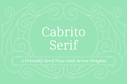 Cabrito Serif, a Serif Font by insigne (Thumbnail 1 of 5)