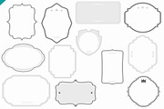 Retro frames pack, a Graphic by Pelican graphics (Thumbnail 3 of 4)
