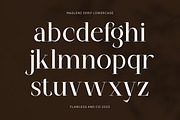 Maglenz - Serif Family Font, a Serif Font by Flawless And Co (Thumbnail 6 of 10)