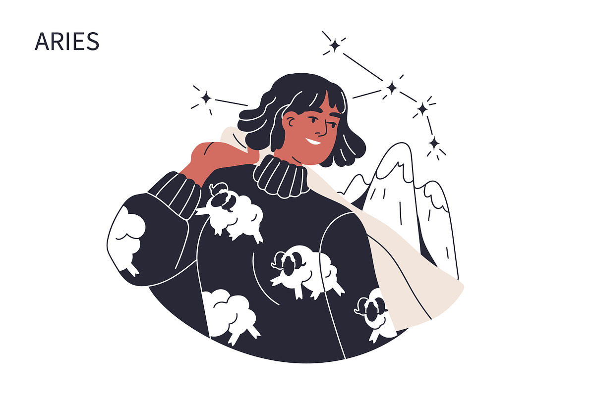 Zodiac signs women, astrology set, a Person Illustration by Good Studio (Photo 2 of 16)