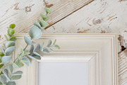 Eucalyptus Frame Mockup, a Print Template by Greenleaf Images (Thumbnail 3 of 3)